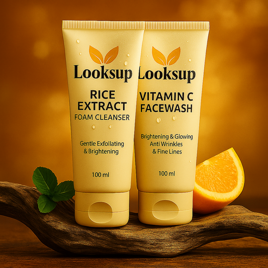 🌙☀️ Looksup Day & Night Skincare Duo  ✨ Brightening by Day. Hydration by Night.