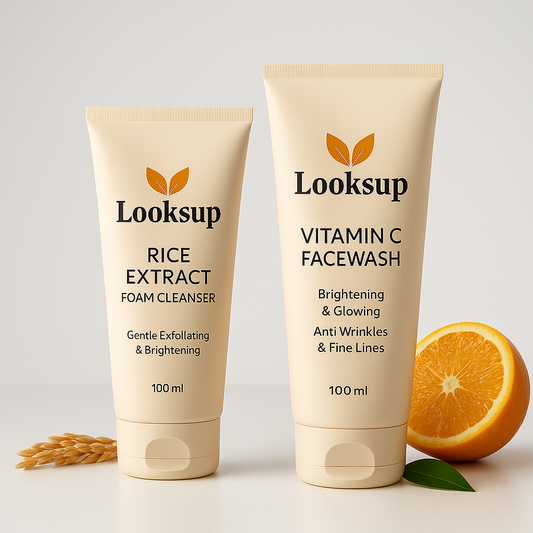 🌙☀️ Looksup Day & Night Skincare Duo  ✨ Brightening by Day. Hydration by Night.